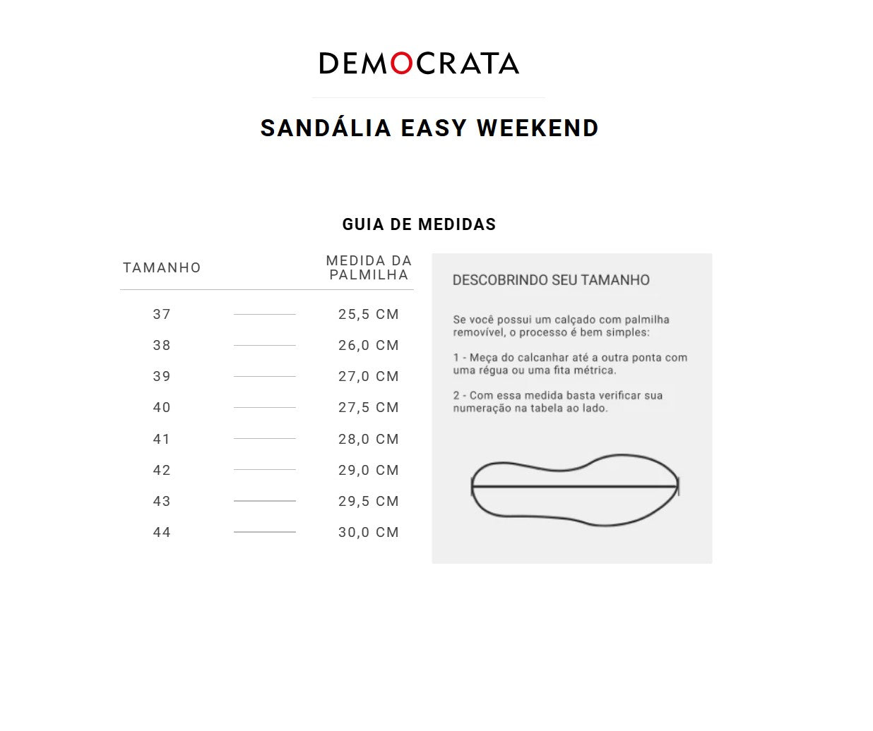 Sandália Masculina de Couro Democrata Easy Weekend - Preto