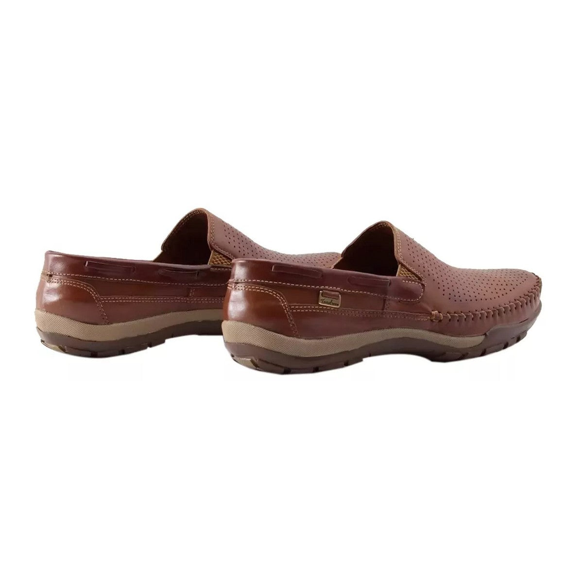 Mocassim de Couro Masculino Sapatilha Tertuliano - Tabaco