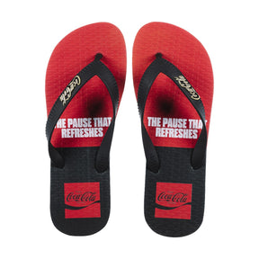 Chinelo Masculino Coca Cola Block Preto / Vermelho CC3850