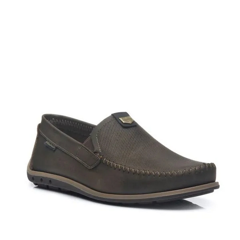 Sapato Mocassim Masculino Pegada Conforto em Couro Legitimo