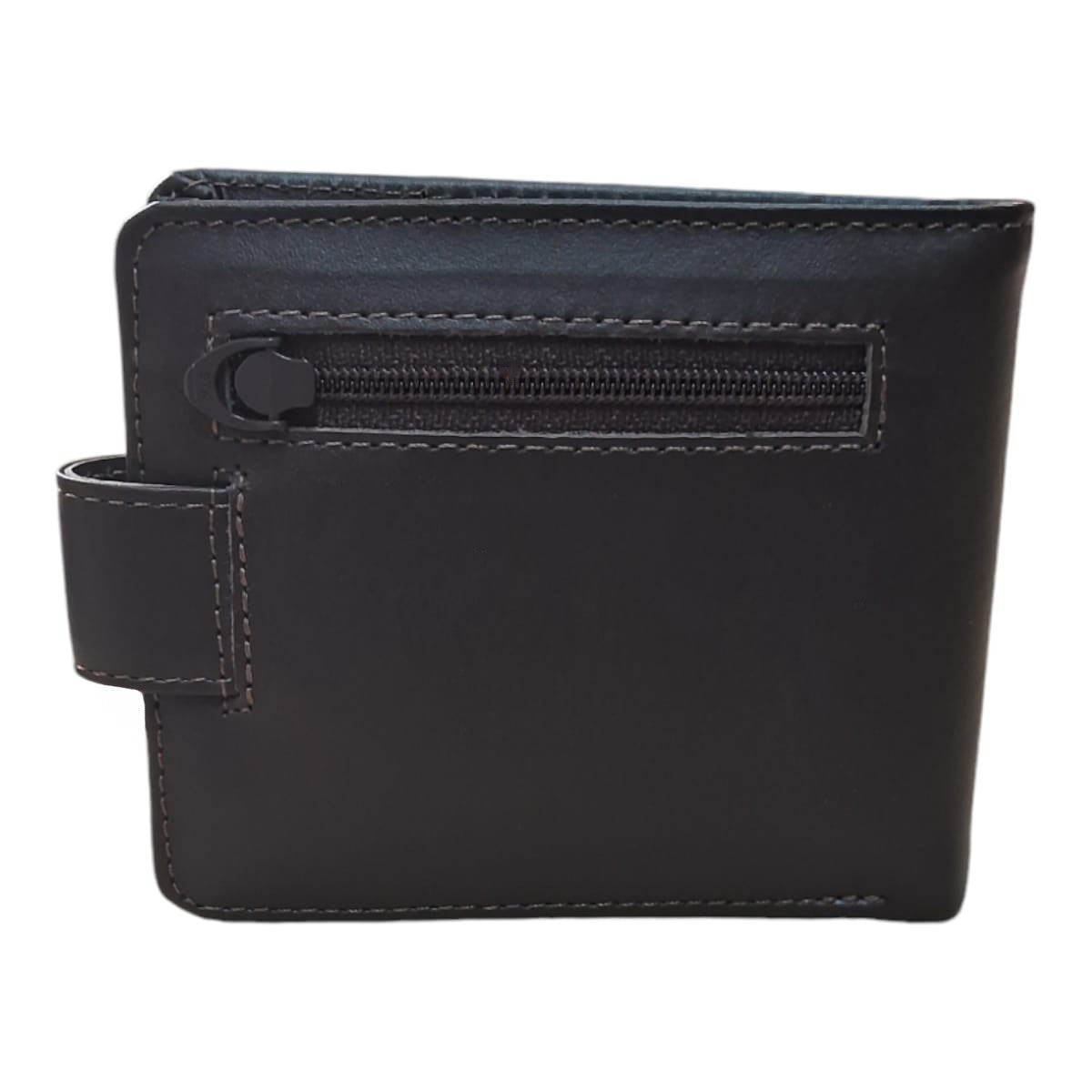 Carteira Masculina Pegada em Couro Soft Café CA003903