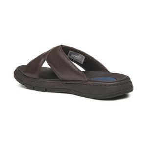 Chinelo Masculino em Couro Pegada Dubay 134306 Amortech