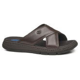 Chinelo Masculino em Couro Pegada Dubay 134306 Amortech