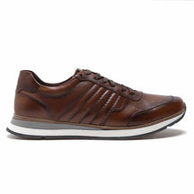 Sapatenis de Couro Masculino Democrata Denim Grow Hi Soft