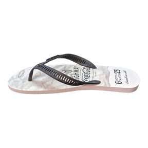 Chinelo Masculino Coca Cola Paper Branco com Preto CC4356